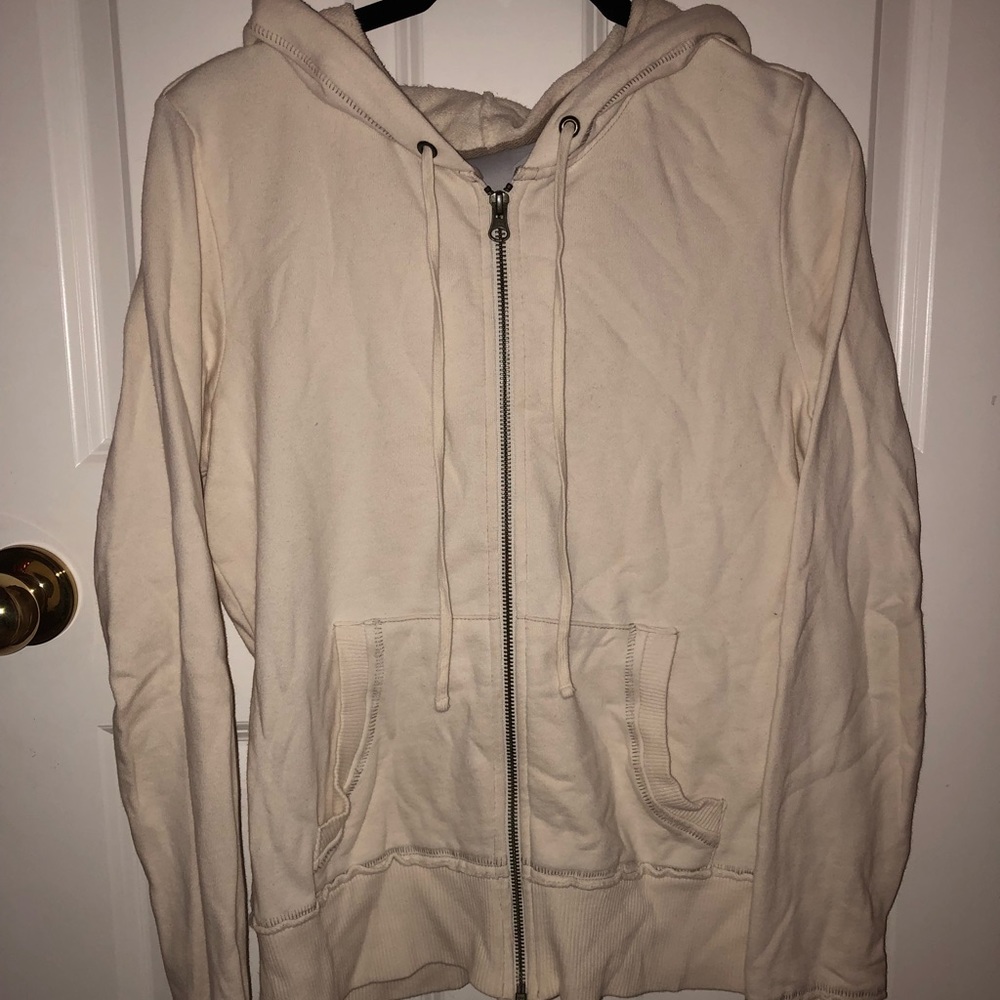 Cream comfy hoodie